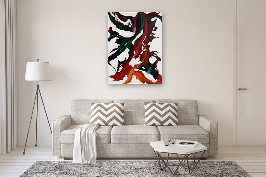 Vines by Krispen Spencer |  In Room View of Artwork 