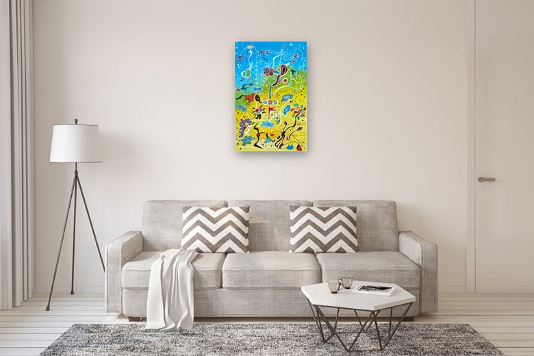 Summer Chance by Nathalie Gribinski |  In Room View of Artwork 