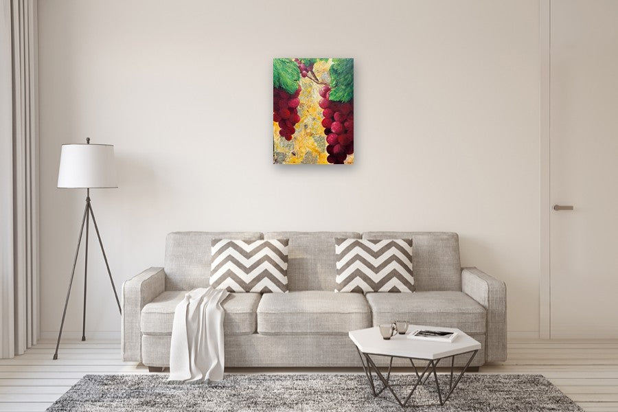 Pinot Noir by Jodi Dann |  In Room View of Artwork 