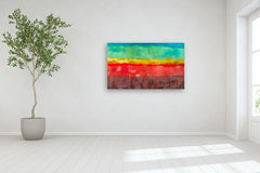 Original art for sale at UGallery.com | Unity by Drew Noel Marin | $5,300 | acrylic painting | 36' h x 60' w | thumbnail 5
