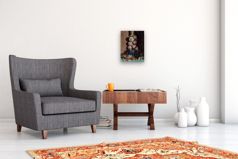 Tresse D’Ail by Pascal Giroud |  In Room View of Artwork 