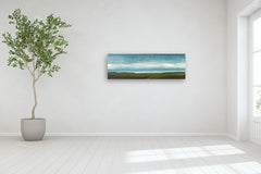 Original art for sale at UGallery.com | Expanse VIII by Mandy Main | $3,000 | oil painting | 20' h x 60' w | thumbnail 5