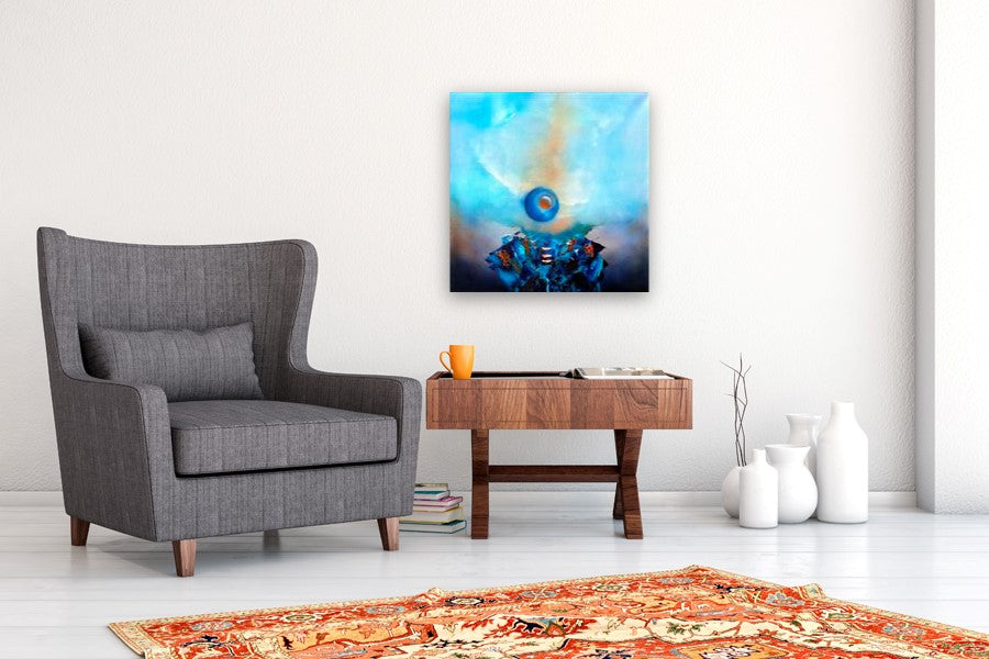 Harbinger of an Awakening by Yamilet Sempe |  In Room View of Artwork 