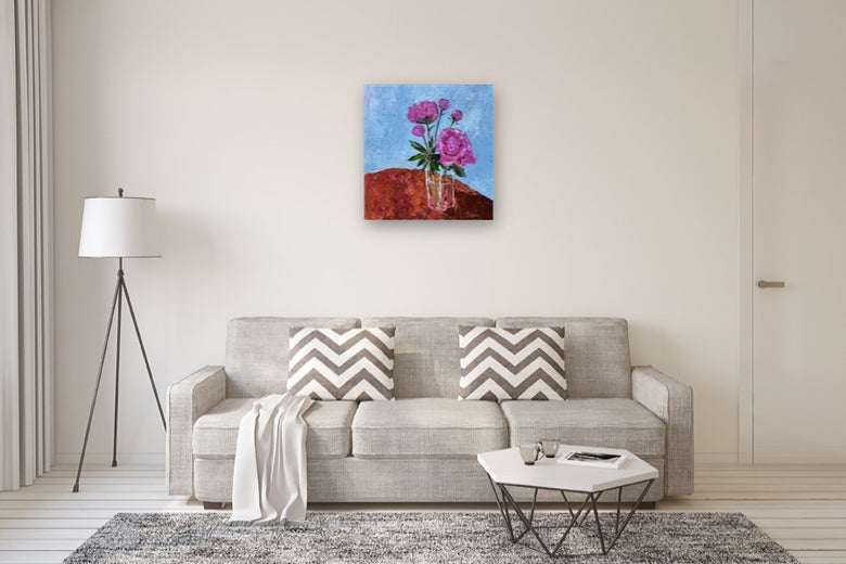 Momentary Silence by Judy Mackey |  In Room View of Artwork 