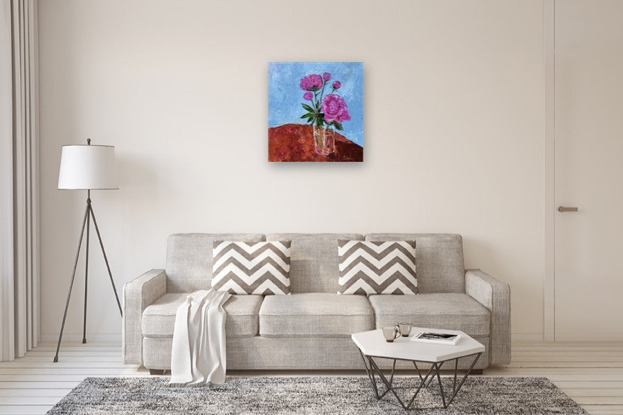 Momentary Silence by Judy Mackey |  In Room View of Artwork 