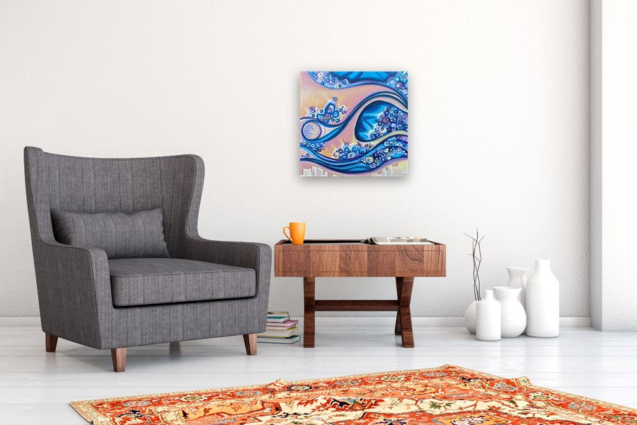 Moonlight by Diana Elena Chelaru |  In Room View of Artwork 