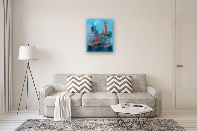 Marks Without Permission by Linda McCord |  In Room View of Artwork 