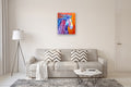 Original art for sale at UGallery.com | Thor by Viktoria Goudbeek | $1,825 | oil painting | 28.7' h x 23.6' w | thumbnail 5