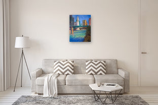 Chicago from the River, Midday by Suren Nersisyan |  In Room View of Artwork 