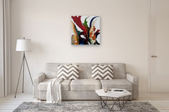 Original art for sale at UGallery.com | Orchard by Krispen Spencer | $1,475 | acrylic painting | 30' h x 30' w | thumbnail 5