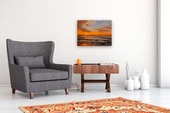 Original art for sale at UGallery.com | Golden Hour by Olena Nabilsky | $1,100 | oil painting | 18' h x 24' w | thumbnail 5