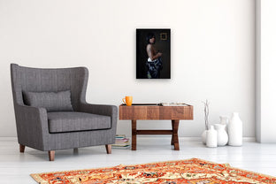 Woman with Tattoo by John Kelly |  In Room View of Artwork 