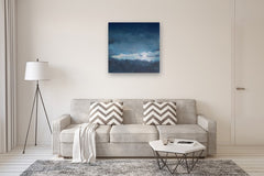 Original art for sale at UGallery.com | Spring Moon by Benjamin Thomas | $1,525 | acrylic painting | 34' h x 34' w | thumbnail 5