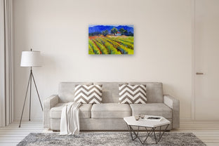 Vineyard in Napa Valley by Suren Nersisyan |  In Room View of Artwork 