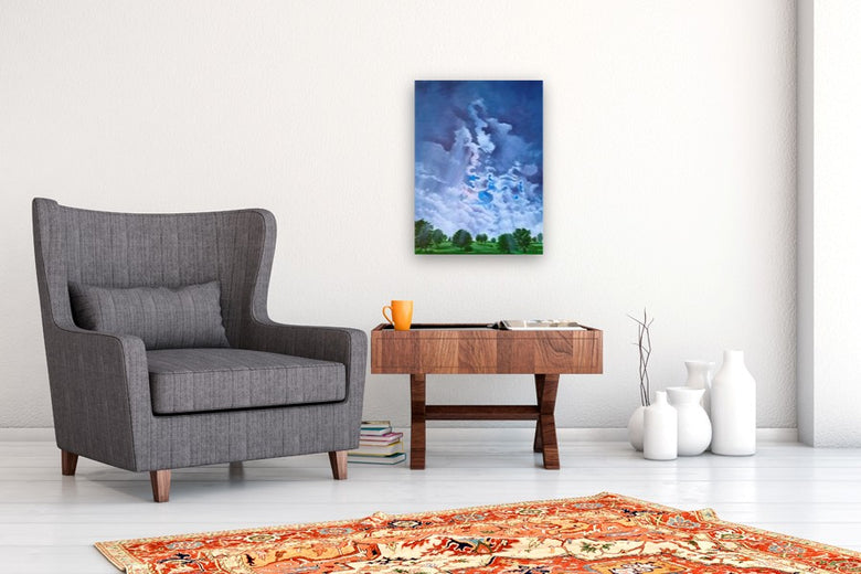 The Unveiling by Renee Noel |  In Room View of Artwork 