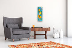 Original art for sale at UGallery.com | Plump and Juicy by Jodi Dann | $575 | mixed media artwork | 24' h x 8' w | thumbnail 5