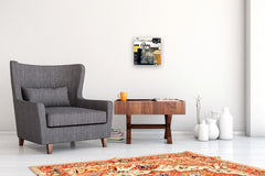 Original art for sale at UGallery.com | Go Fish 2 by Linda Shaffer | $325 | mixed media artwork | 12' h x 12' w | thumbnail 5