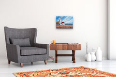 Original art for sale at UGallery.com | Point Wilson Lighthouse by Judy Mudd | $925 | watercolor painting | 13' h x 17' w | thumbnail 5