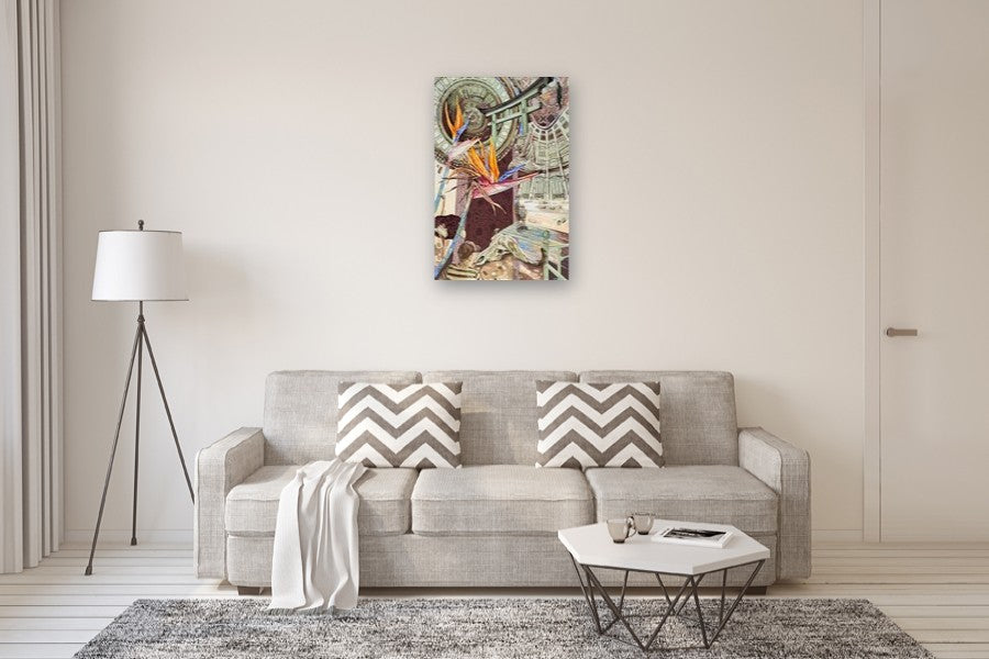 Lost in Paradise by Marie-Eve Champagne |  In Room View of Artwork 