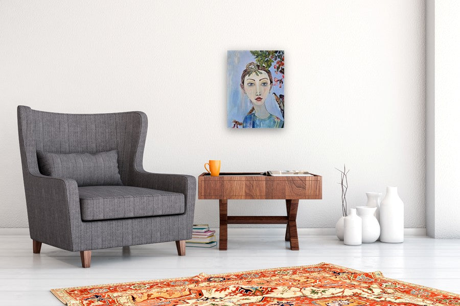 In The Company of Birds by Arden Rose |  In Room View of Artwork 