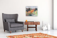 Original art for sale at UGallery.com | Mists of Spring by Melissa Gannon | $900 | oil painting | 20' h x 24' w | thumbnail 5