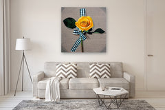 Original art for sale at UGallery.com | Fragility by Maria Karla Watson | $4,000 | acrylic painting | 48' h x 48' w | thumbnail 5