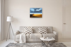 Original art for sale at UGallery.com | Storm on the Farm by Fernando Garcia | $2,200 | acrylic painting | 24' h x 30' w | thumbnail 5