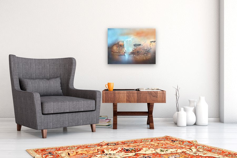 Dragonfly Paradise by Yamilet Sempe |  In Room View of Artwork 