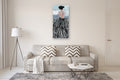 Original art for sale at UGallery.com | Scattered Skirt by Mary Pratt | $2,300 | oil painting | 48' h x 24' w | thumbnail 5