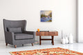 Original art for sale at UGallery.com | Butterscotch Pines by Gail Greene | $425 | oil painting | 16' h x 16' w | thumbnail 5