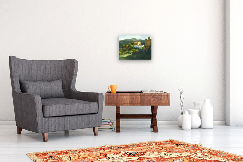 Ronda Afternoon by Sherri Aldawood |  In Room View of Artwork 