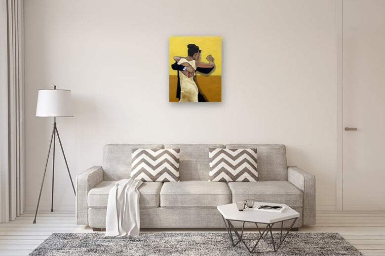 Argentine Tango by Duane Brown |   Closeup View of Artwork 