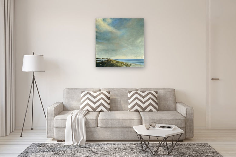 Dune Grass III by Mandy Main |  In Room View of Artwork 