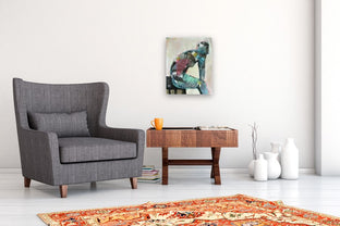 Circle Pose by Gail Ragains |  In Room View of Artwork 