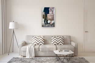 Pack Your Bags, Darling by Nava Lundy |  In Room View of Artwork 