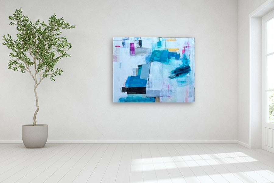 Standing in Motion by Jennifer Hanson |  In Room View of Artwork 