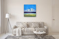 Original art for sale at UGallery.com | Autumn Sky by George Peebles | $1,450 | oil painting | 36' h x 36' w | thumbnail 5