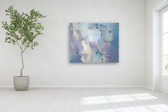 Original art for sale at UGallery.com | Frozen Logic by Dorothy Gaziano | $4,700 | acrylic painting | 48' h x 60' w | thumbnail 5