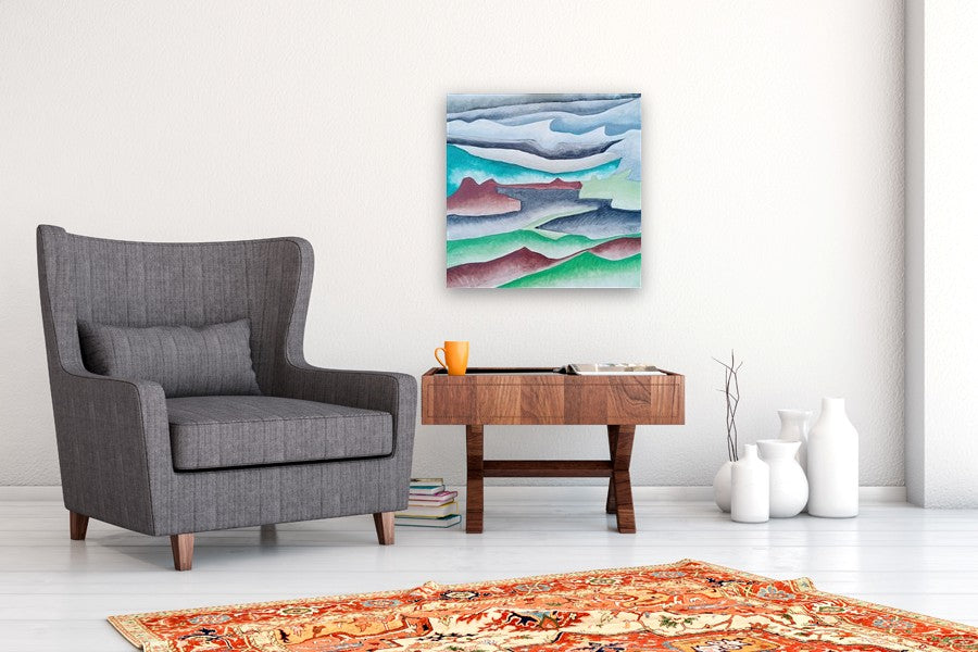Faraway by Mabel Serena |  In Room View of Artwork 