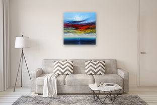 Fantastic Sunset by George Peebles |  In Room View of Artwork 