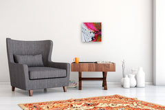 Original art for sale at UGallery.com | Bursting by Linda McCord | $600 | acrylic painting | 14' h x 14' w | thumbnail 5
