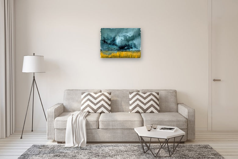 Nature’s Duality by Ronda Waiksnis |  In Room View of Artwork 