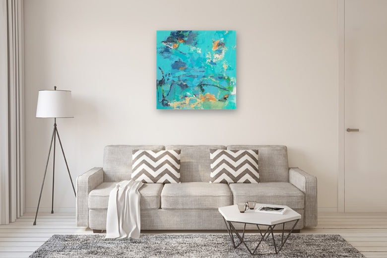 The Tide of Existence by Dorothy Gaziano |  In Room View of Artwork 