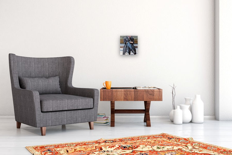 Double-Crossed by Duane Brown |  In Room View of Artwork 