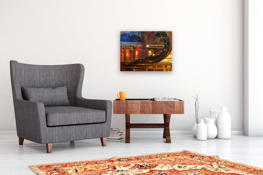 The Broadway Theatre by Onelio Marrero |  In Room View of Artwork 