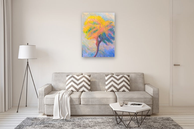 Crepe-Myrtle 2 by Naoko Tadotsu |  In Room View of Artwork 