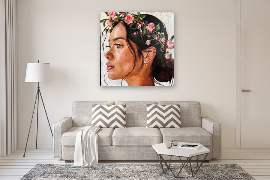 Sky Goddess by Nava Lundy |  In Room View of Artwork 
