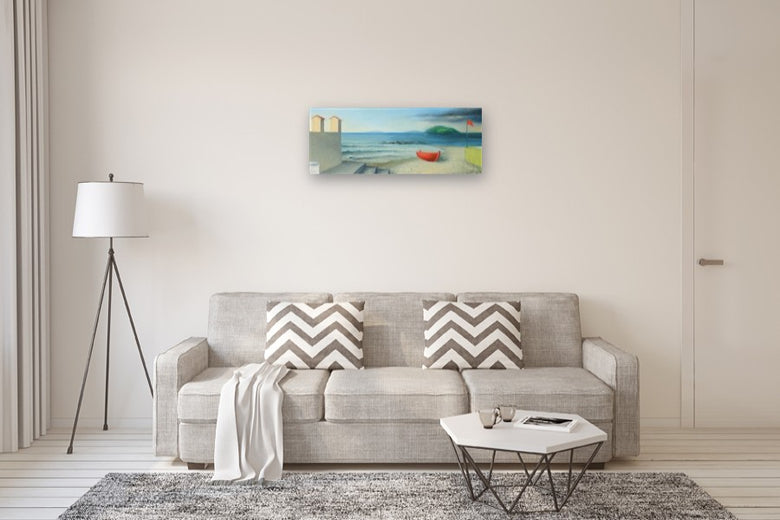 L’Isola Che Non C’E’ by Tito Rossini |  In Room View of Artwork 