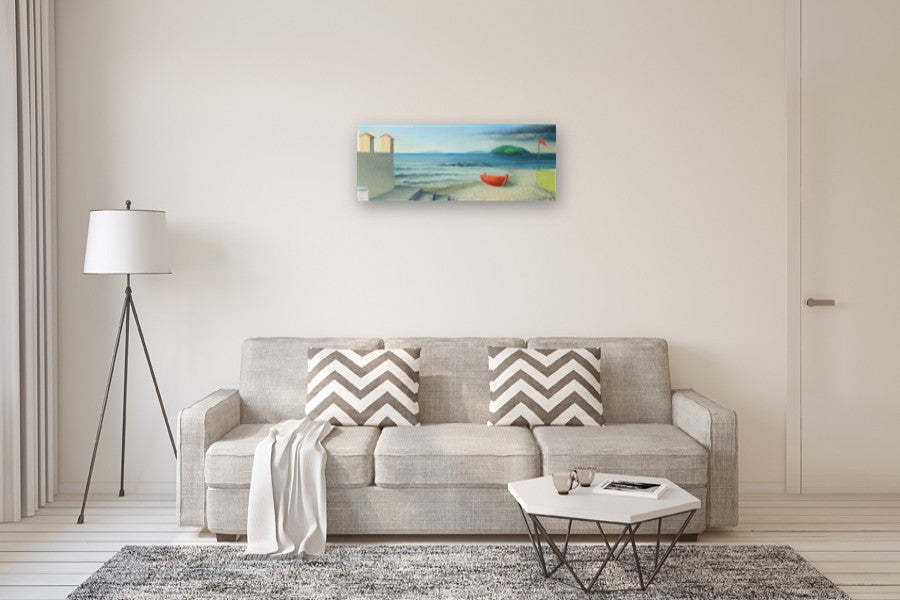 L’Isola Che Non C’E’ by Tito Rossini |  In Room View of Artwork 