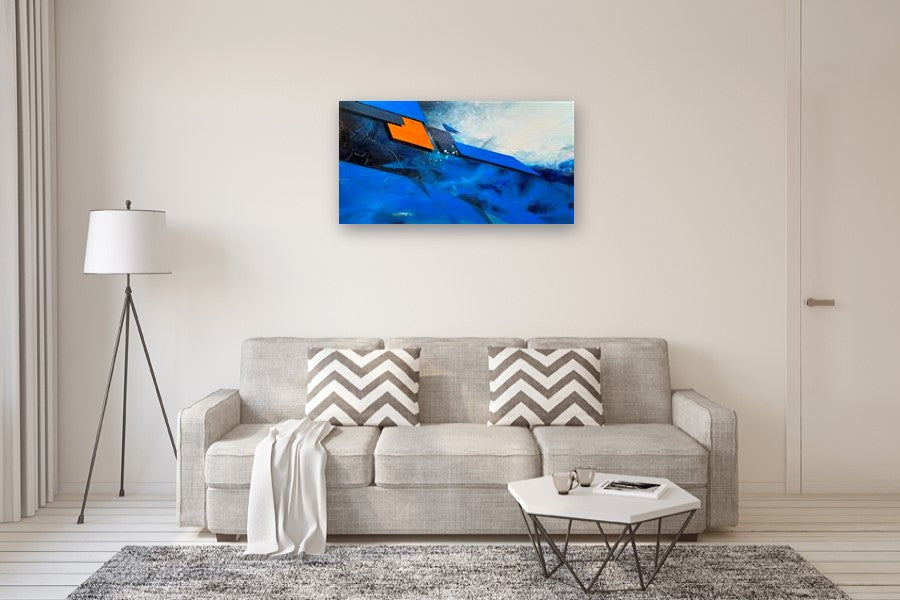 Abstract Landscape #245 by Paul Kirley |  In Room View of Artwork 